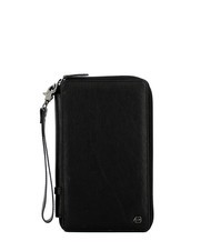 PIQUADRO BLACK SQUARE Travel Document Holder Black - Men&rsquo;s Wallets - 1