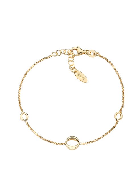 AMEN ELEMENTI Silver bracelet gold - Bracelets