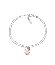 AMEN AMORE Silver bracelet charm teddy bear - Bracelets