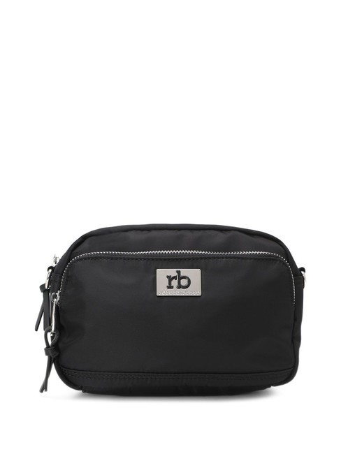 ROCCOBAROCCO GLORIA Small shoulder bag with pocket black - Women’s Bags