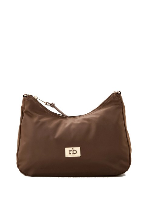 ROCCOBAROCCO GLORIA Soft shoulder bag dark brown - Women’s Bags