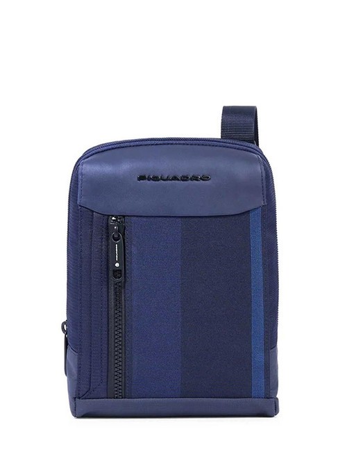 PIQUADRO STEVE iPad mini bag blue - Over-the-shoulder Bags for Men