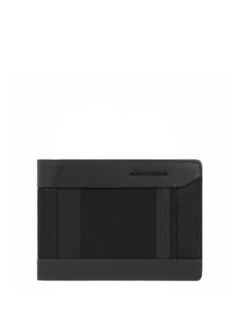 PIQUADRO STEVE Wallet with coin purse Black - Men’s Wallets