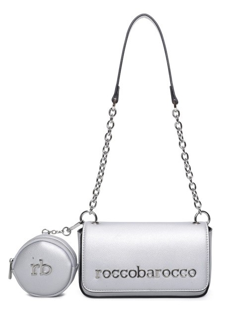 ROCCOBAROCCO SOPHIE  Mini shoulder bag silver - Women’s Bags