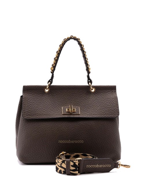ROCCOBAROCCO ARIA Handbag with shoulder strap mud - Women’s Bags