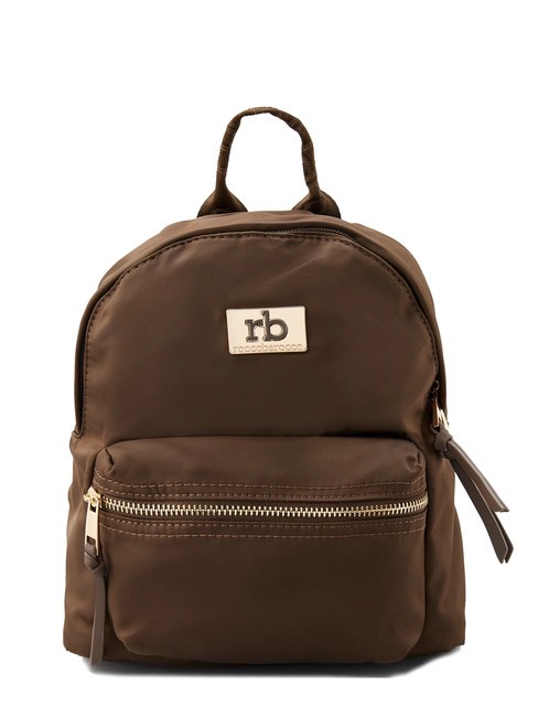ROCCOBAROCCO GLORIA Backpack with pocket dark brown - Women’s Bags
