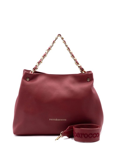 ROCCOBAROCCO ADELE Handbag with shoulder strap burgundy - Women’s Bags