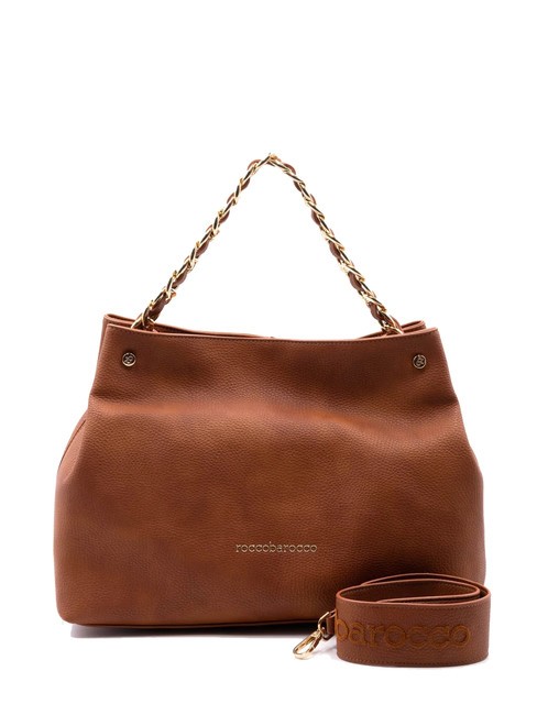 ROCCOBAROCCO ADELE Handbag with shoulder strap tan - Women’s Bags