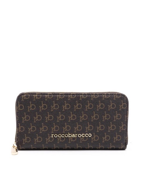 ROCCOBAROCCO DEVA Large zip around wallet chocolate - Women’s Wallets