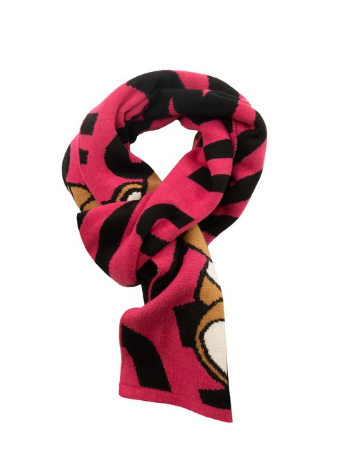 MOSCHINO BEAR Wool blend scarf rose - Scarves