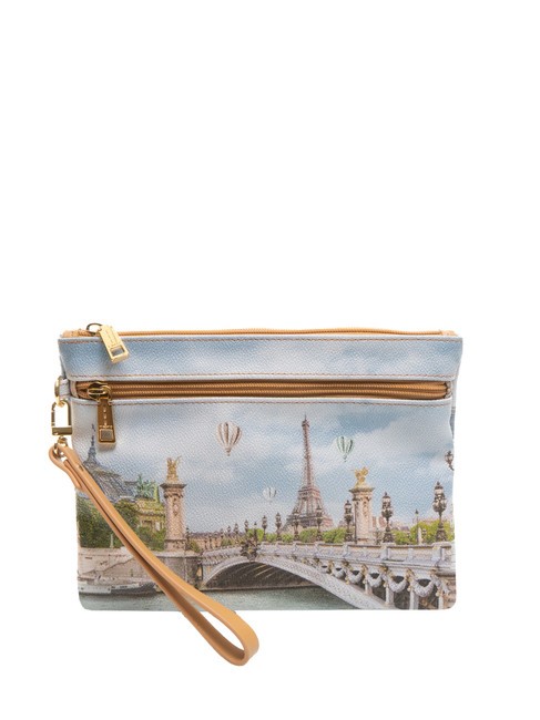 YNOT YESBAG Clutch bag with pocket paris bridge - Women’s Bags