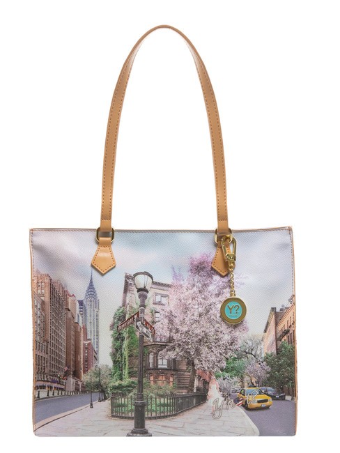 YNOT YESBAG Square shopping bag New York East - Women’s Bags