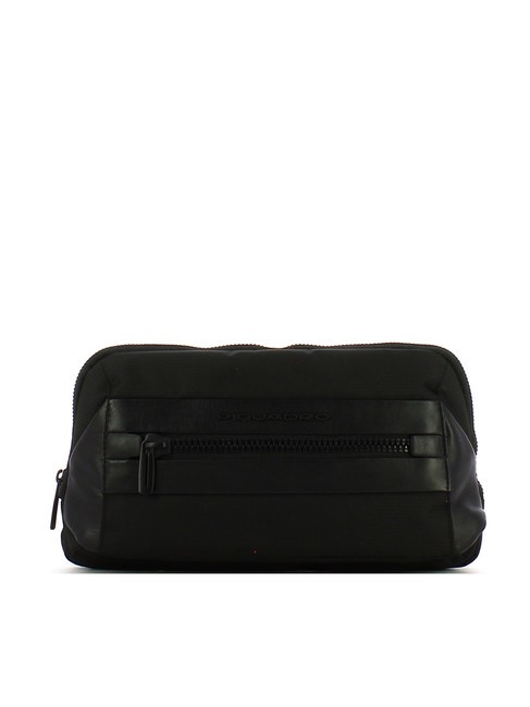 PIQUADRO WOODY Waist bag Black - Hip pouches