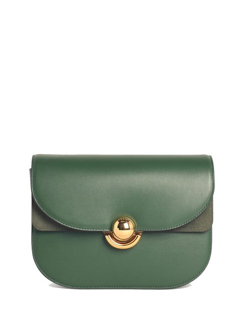 FURLA SFERA Leather bag with shoulder flap laurel - Women’s Bags