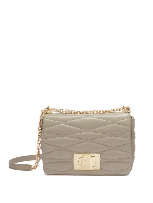 FURLA 1927 Convertible leather bag vanilla - Women’s Bags