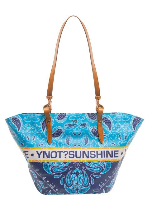 YNOT BANDANAS Medium beach shopping bag blue - Women’s Bags