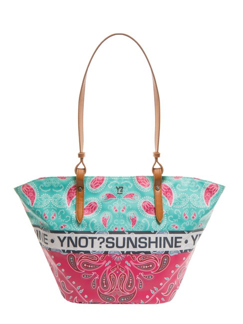 YNOT BANDANAS Medium beach shopping bag pink - Women’s Bags