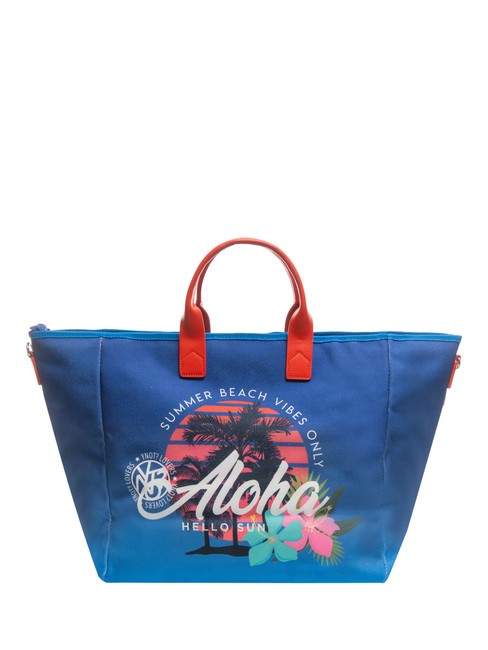 YNOT ALHOA Maxi beach bag with shoulder strap ocean - Women’s Bags