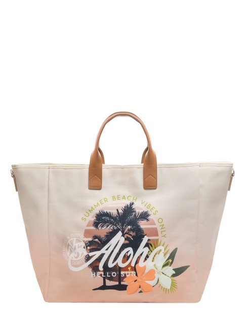 YNOT ALHOA Maxi beach bag with shoulder strap natural - Women’s Bags
