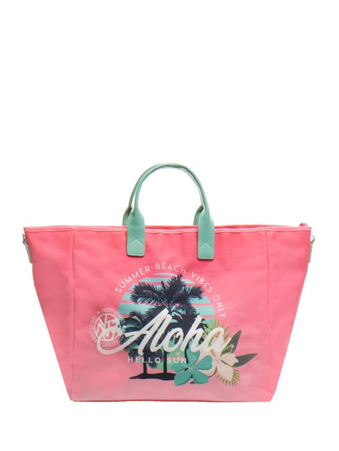 YNOT ALHOA Maxi beach bag with shoulder strap pinky - Women’s Bags