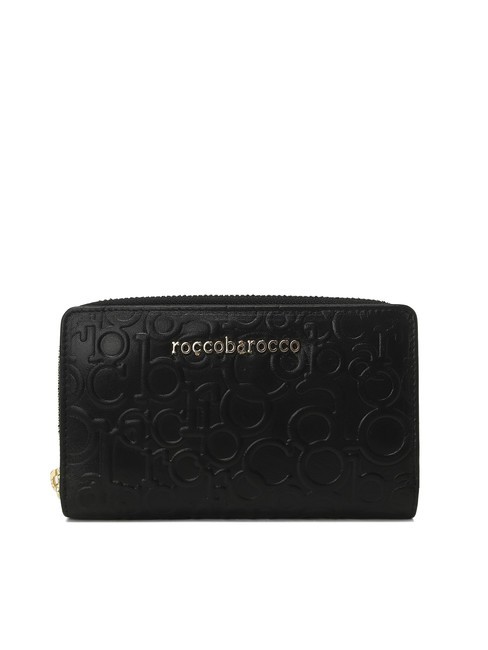 ROCCOBAROCCO RIBALTA  Zip around wallet black - Women’s Wallets