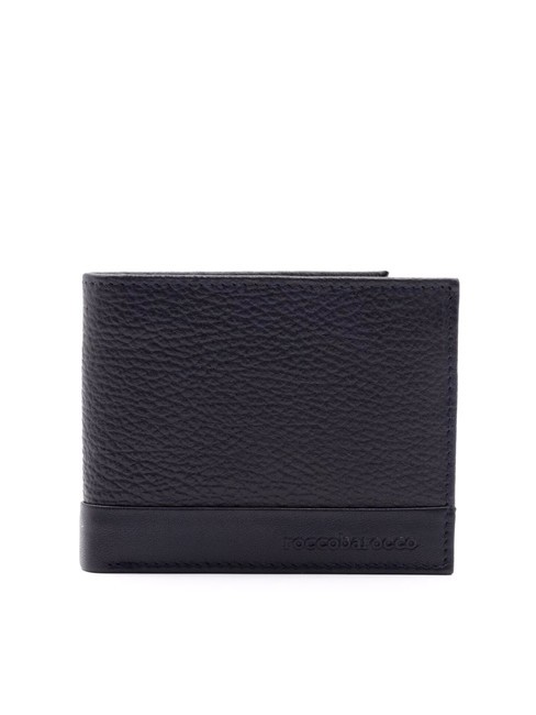 ROCCOBAROCCO ROBERT Leather Coin Purse Wallet blue - Men’s Wallets