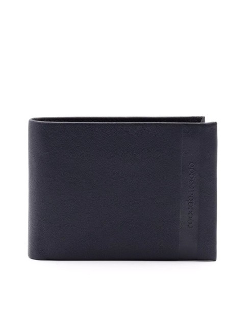 ROCCOBAROCCO STRIPE Leather wallet with flap blue - Men’s Wallets