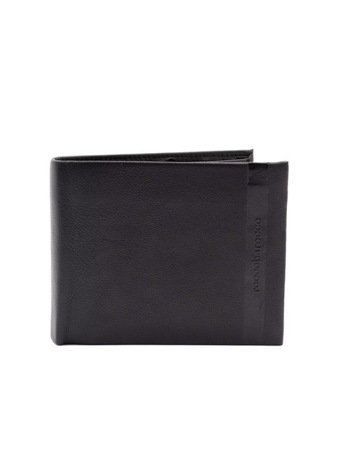ROCCOBAROCCO STRIPE Flap wallet and coin purse black - Men’s Wallets