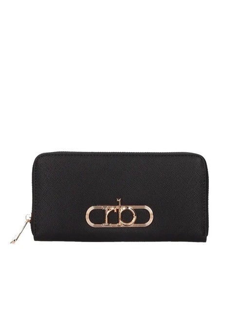 ROCCOBAROCCO LUCE Large zip around wallet black - Women’s Wallets
