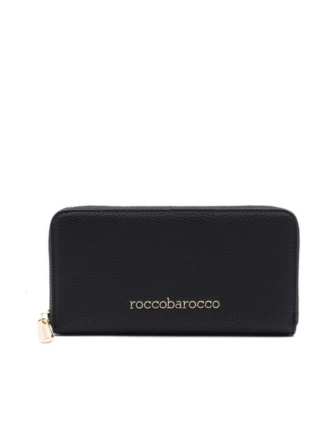 ROCCOBAROCCO ADELE Large zip around wallet black - Women’s Wallets
