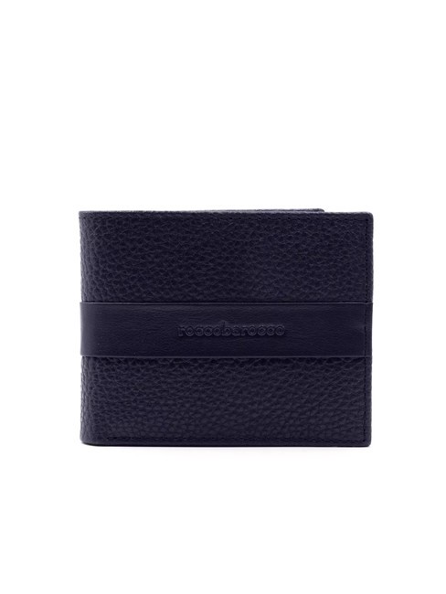 ROCCOBAROCCO JOHN Flap wallet and coin purse navy - Men’s Wallets