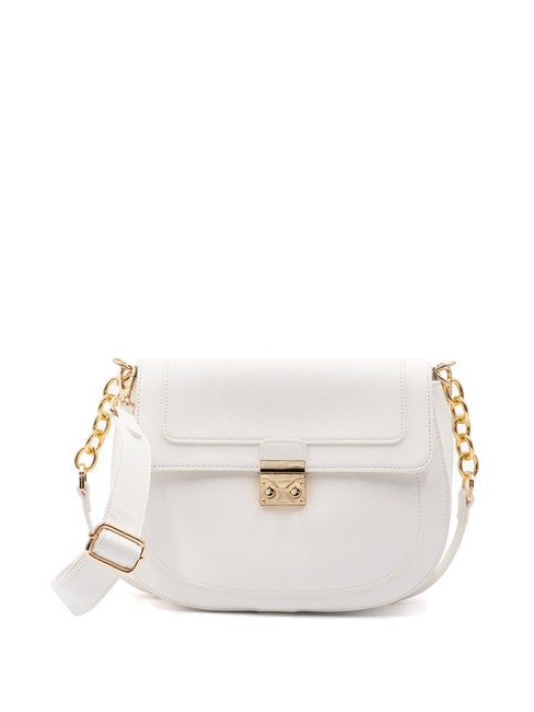 ROCCOBAROCCO GLAM Shoulder bag with flap off white - Women’s Bags