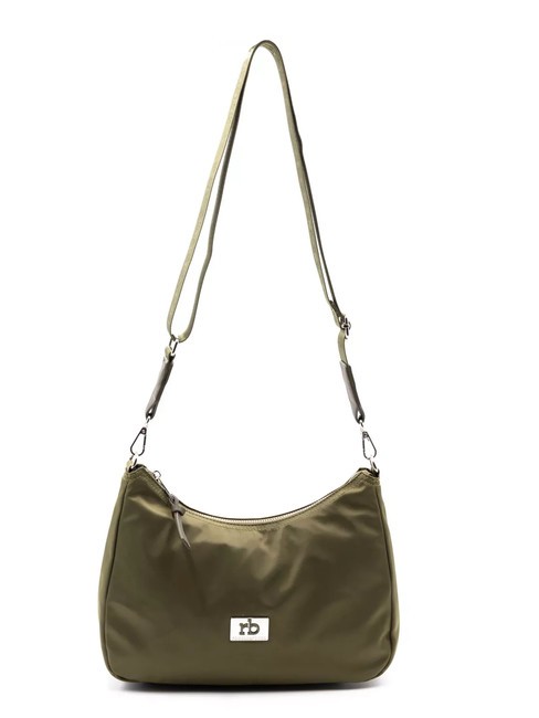 ROCCOBAROCCO GLORIA Soft shoulder bag military green - Women’s Bags