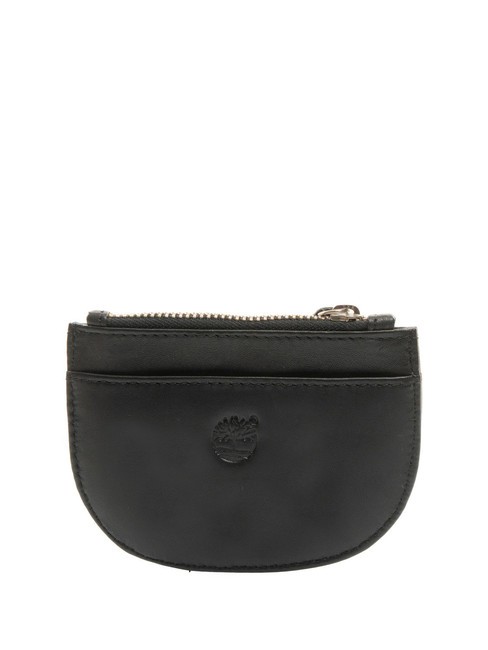 TIMBERLAND COIN Leather coin pouch black - Women’s Wallets