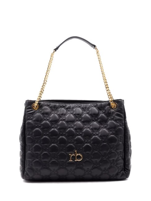 ROCCOBAROCCO TESSA Chain Handle Shoulder Bag black - Women’s Bags