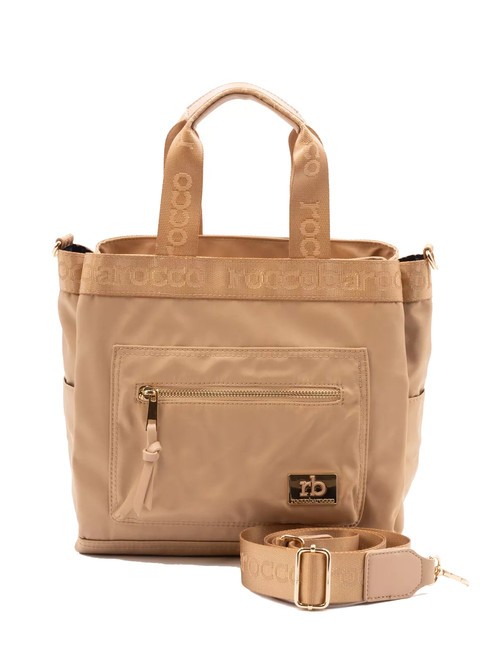 ROCCOBAROCCO GLORIA Tote bag with shoulder strap beige - Women’s Bags