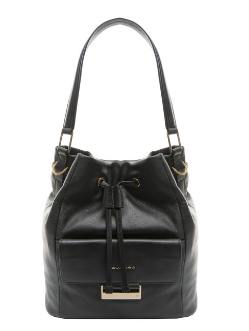 PIQUADRO W99  Shoulder bucket bag, with shoulder strap Black - Women’s Bags
