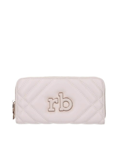 ROCCOBAROCCO DEA Large zip around wallet off white - Women’s Wallets