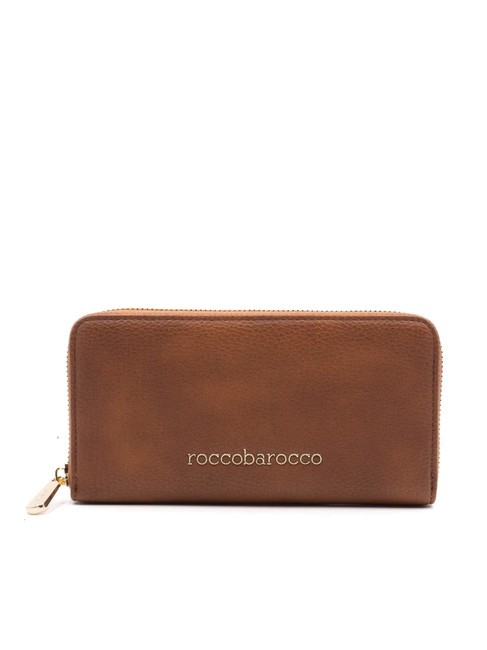 ROCCOBAROCCO ADELE Large zip around wallet tan - Women’s Wallets