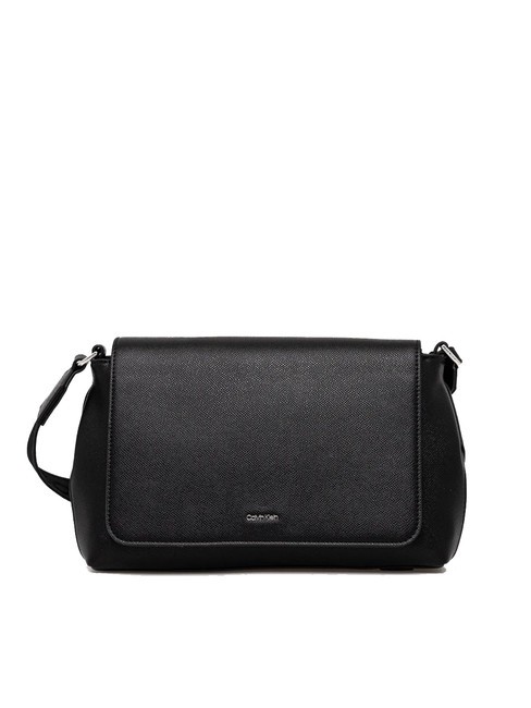 CALVIN KLEIN CK MUST Shoulder bag with flap pvh black - Women’s Bags