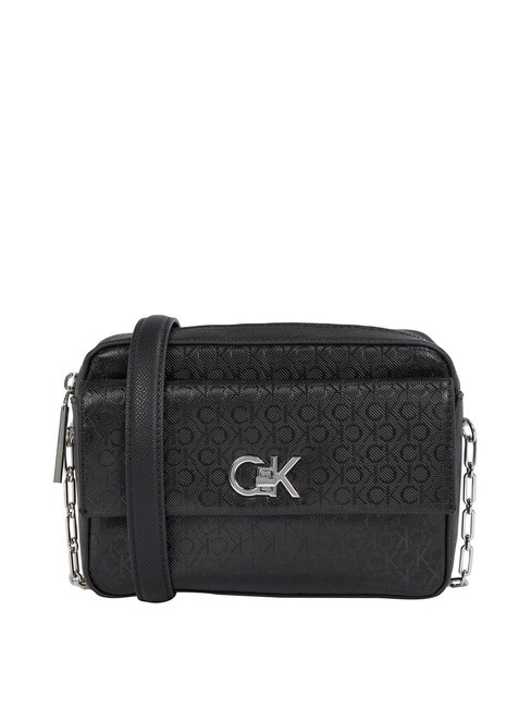 CALVIN KLEIN CK Camera case bag with pocket blackmono - Women’s Bags