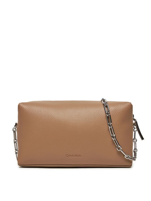 CALVIN KLEIN CK PLAQUE Mini shoulder bag chain amphora - Women’s Bags