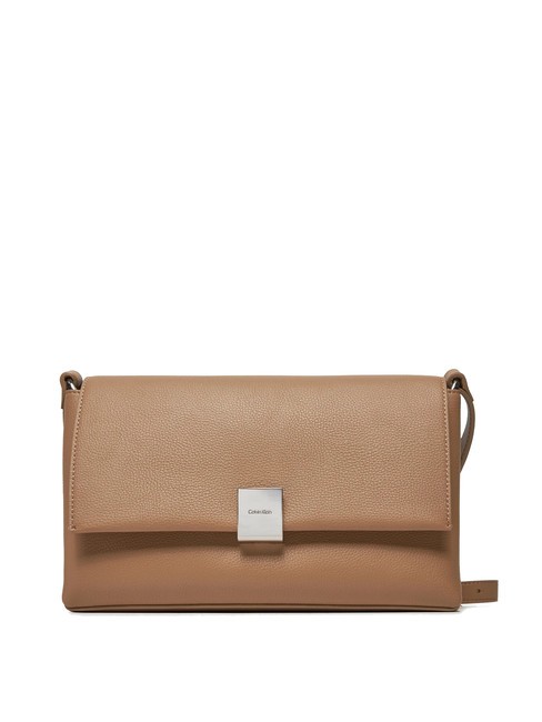 CALVIN KLEIN CK PLAQUE Medium shoulder bag amphora - Women’s Bags