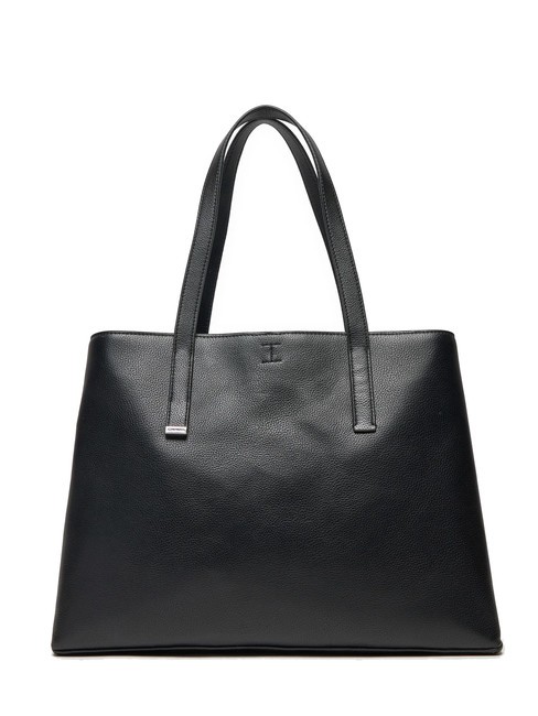 CALVIN KLEIN CK PLAQUE Medium shopping bag pvh black - Women’s Bags