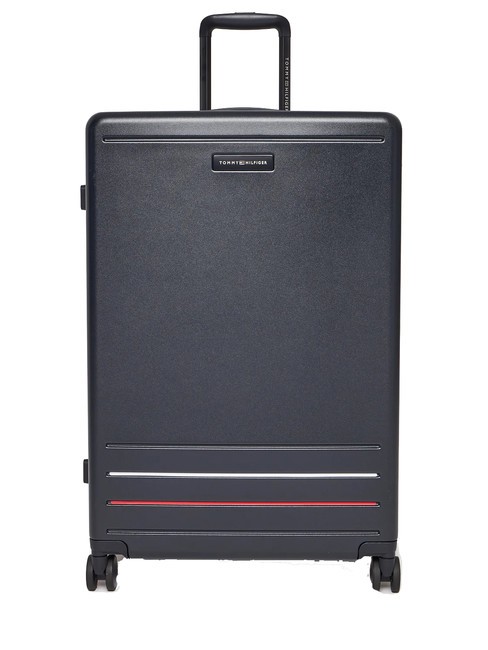 TOMMY HILFIGER TH Large Trolley space blue - Rigid Trolley Cases