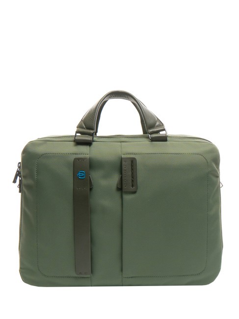 PIQUADRO P16  PC case GREEN - Work Briefcases