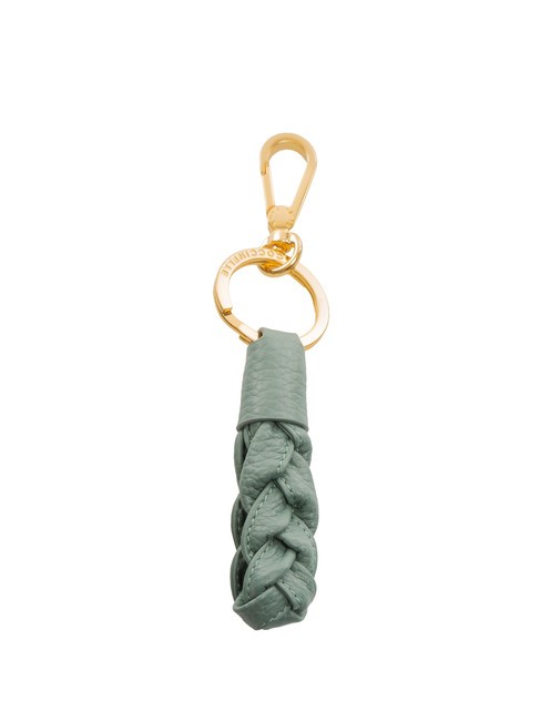COCCINELLE BOHEME Leather key ring kale greens - Key holders