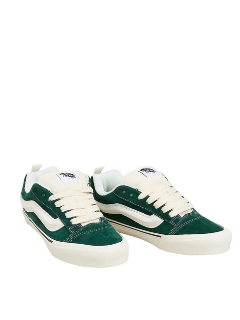 VANS KNU SKOOL Suede leather sneakers pig suede green - Unisex shoes