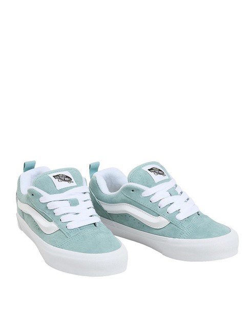 VANS KNU SKOOL Suede leather sneakers pig suede gray mist - Unisex shoes