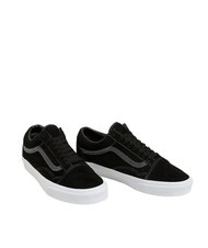 VANS OLD SKOOL Suede leather sneakers black - Unisex shoes - 1